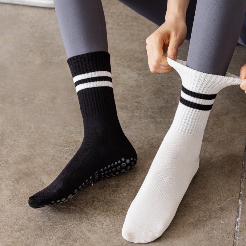 Women Non Slip Yoga Socks, Gri - đánh giá và giá Pilate Yoga Workout