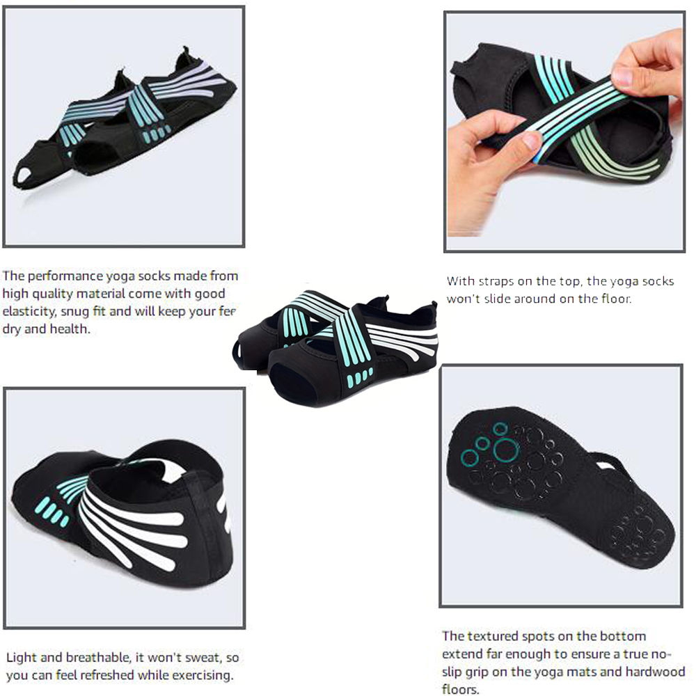 1Pair Women Non-Slip Toeless G - đánh giá và giá Medias Para Pilates Y Yoga